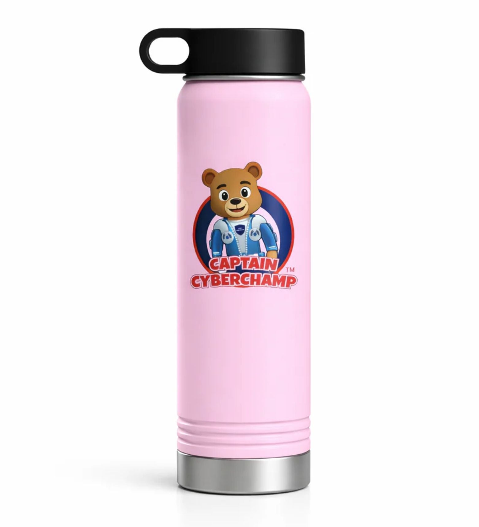 'Captain Cyberchamp' 20oz -Water Bottle