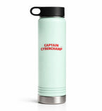 'Captain Cyberchamp' 20oz -Water Bottle