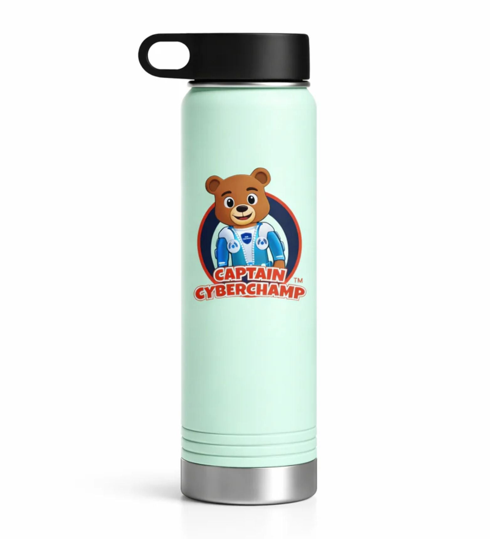 'Captain Cyberchamp' 20oz -Water Bottle