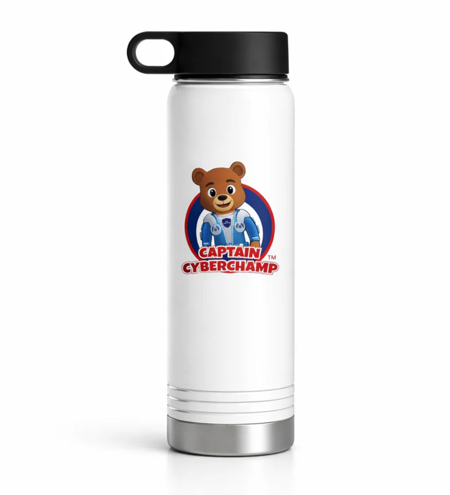 'Captain Cyberchamp' 20oz -Water Bottle